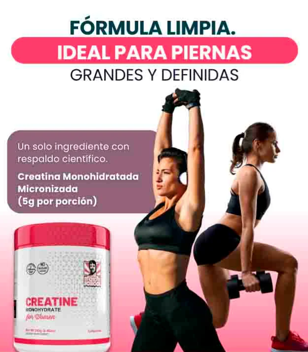 Este diciembre, atrévete a ser la que todos notan. Empieza hoy con creatina y maximiza tus resultados 🔥