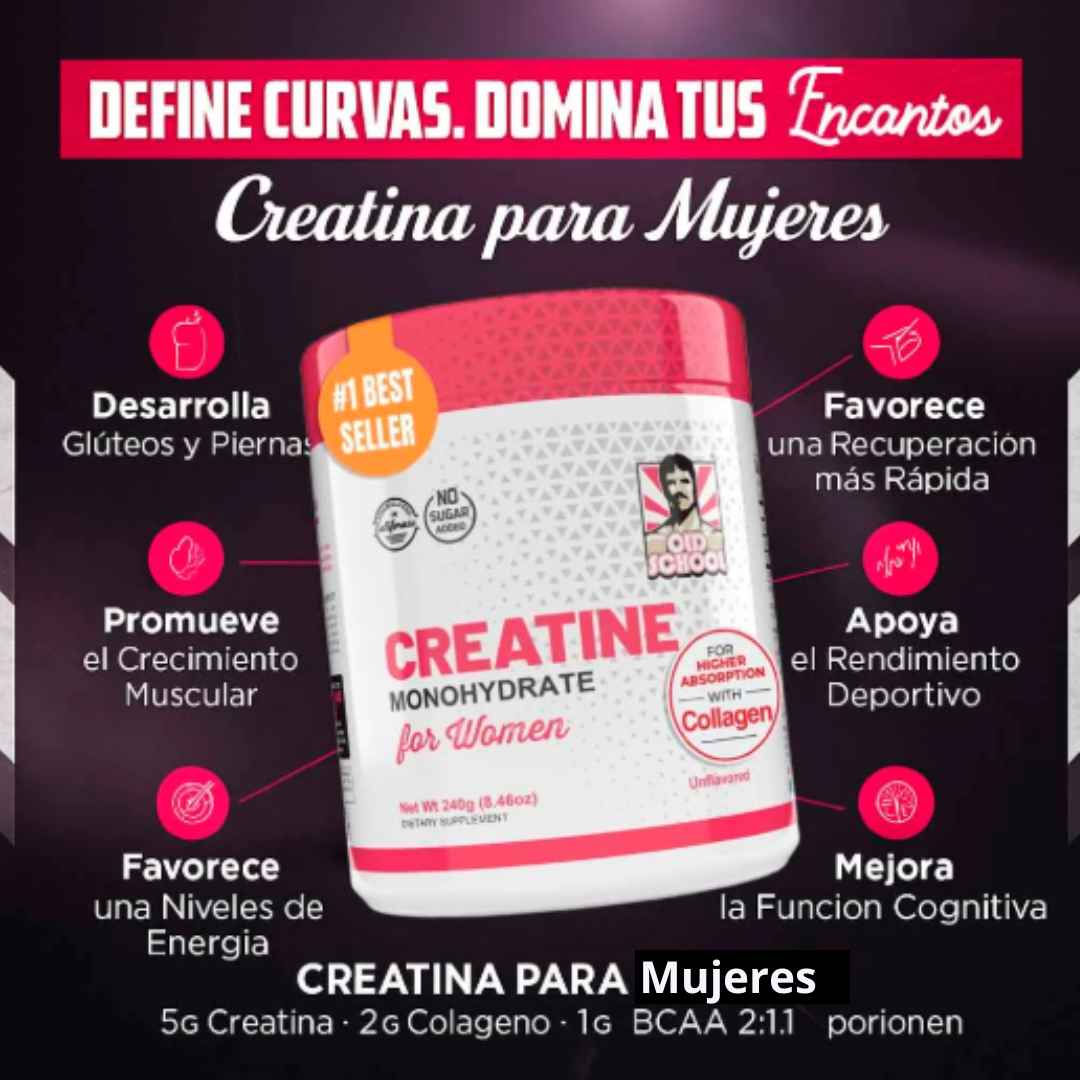 Este diciembre, atrévete a ser la que todos notan. Empieza hoy con creatina y maximiza tus resultados 🔥