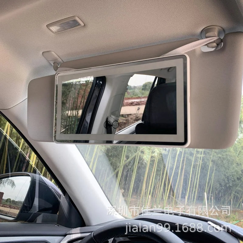 Espejo GlamCar Iluminación de belleza profesional en el auto ⭐