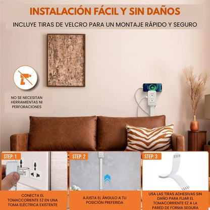 Extensor de Toma Corriente para Mayor Alcance y Comodidad ⚡