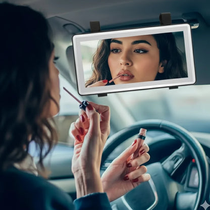 Espejo GlamCar Iluminación de belleza profesional en el auto ⭐