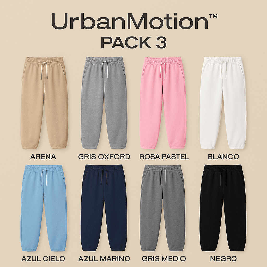 UrbanMotion Pack 3 - MEGAOFERTA🎁