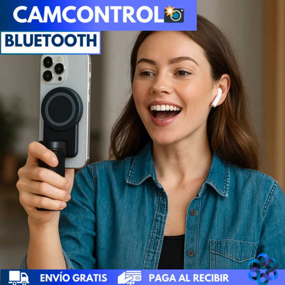 Mango magnético bluetooth para fotos, Más comodidad en cada foto ⭐