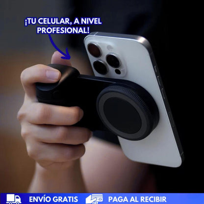 Mango magnético bluetooth para fotos, Más comodidad en cada foto ⭐