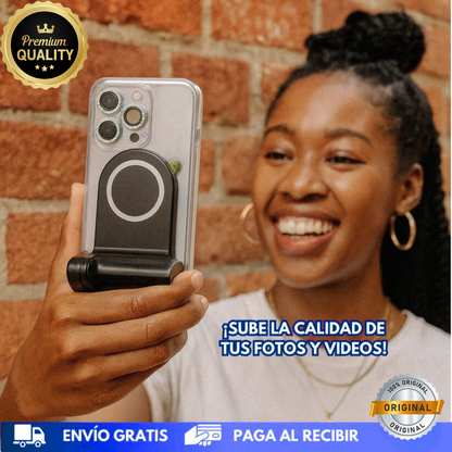 Mango magnético bluetooth para fotos, Más comodidad en cada foto ⭐