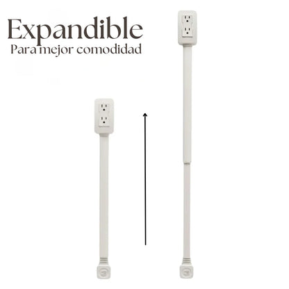 Extensor de Toma Corriente para Mayor Alcance y Comodidad ⚡
