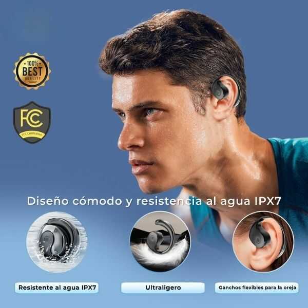 TalkMaster® Pro – Auriculares Traductores Bluetooth en 140+ Idiomas