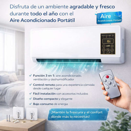 Aire Acondicionado Portátil | Refresca tus espacios y despídete del calor 🧊
