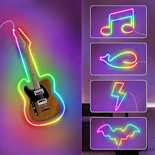 Cinta LED Neón Moldeable ✨ Crea figuras a tu imaginación y dale vida a tu cuarto 🎨