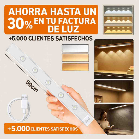 Lámpara LED con sensor de movimiento que ahorra en tu recibo de luz ⚡