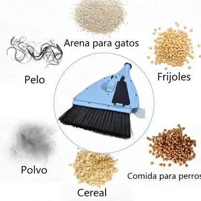 Escoba Aspiradora 2 En 1 Barredora Recargable