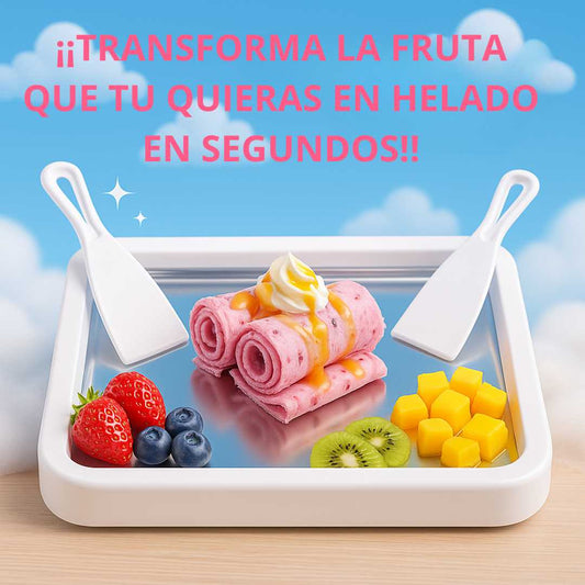 ¡Haz helado sin enchufes + e-book GRATIS de recetas! 🍧📘